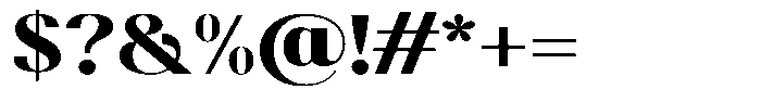 Gravontis Black Semi Expanded Font OTHER CHARS