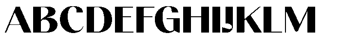 Gravontis Black Semi Expanded Font UPPERCASE