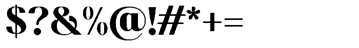 Gravontis Black Font OTHER CHARS