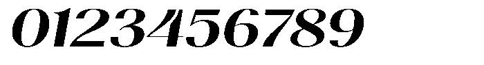 Gravontis Bold Expanded Italic Font OTHER CHARS