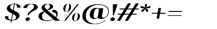 Gravontis Bold Expanded Italic Font OTHER CHARS