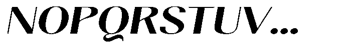 Gravontis Bold Expanded Italic Font UPPERCASE