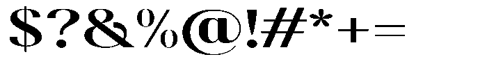 Gravontis Bold Expanded Font OTHER CHARS