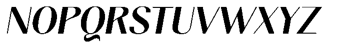 Gravontis Bold Italic Font UPPERCASE