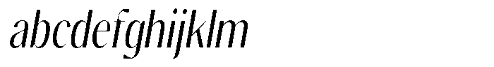Gravontis Condensed Italic FONT