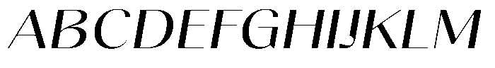 Gravontis Expanded Italic Font UPPERCASE