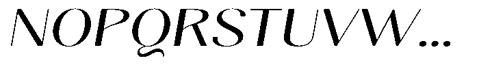 Gravontis Expanded Italic Font UPPERCASE