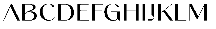 Gravontis Expanded Font UPPERCASE