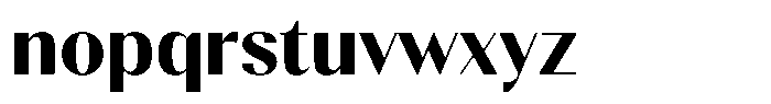 Gravontis Extra Bold Font LOWERCASE