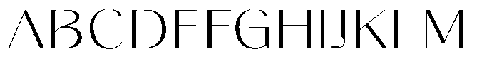 Gravontis Extra Light Expanded Font UPPERCASE
