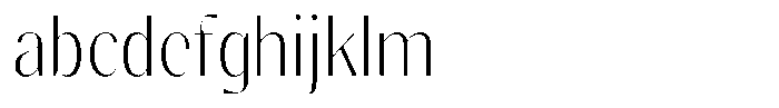 Gravontis Extra Light Semi Condensed FONT
