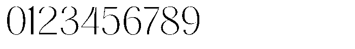 Gravontis Extra Light Font OTHER CHARS