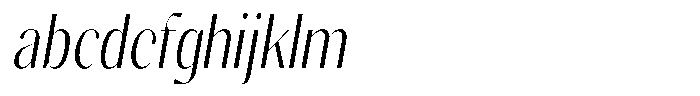 Gravontis Light Condensed Italic FONT