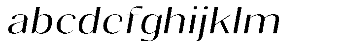 Gravontis Light Expanded Italic FONT