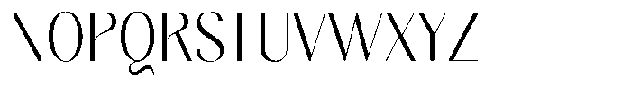 Gravontis Light Semi Condensed Font UPPERCASE