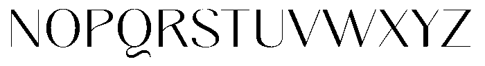 Gravontis Light Semi Expanded Font UPPERCASE