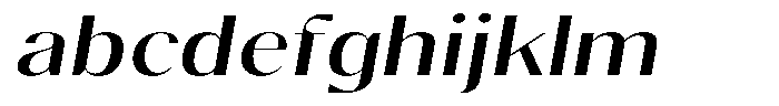 Gravontis Medium Expanded Italic FONT