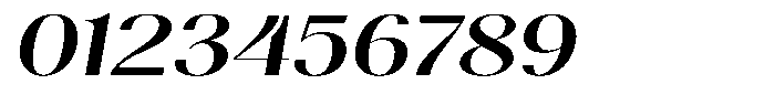 Gravontis Semi Bold Expanded Italic Font OTHER CHARS