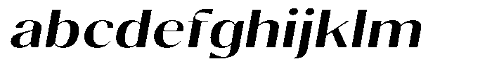 Gravontis Semi Bold Expanded Italic FONT