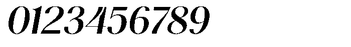 Gravontis Semi Bold Italic Font OTHER CHARS