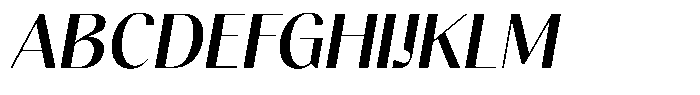 Gravontis Semi Bold Italic Font UPPERCASE