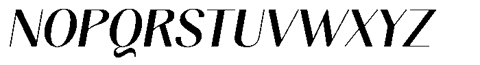 Gravontis Semi Bold Italic Font UPPERCASE