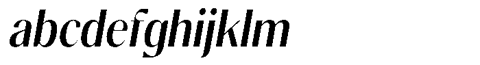 Gravontis Semi Bold Semi Condensed Italic FONT