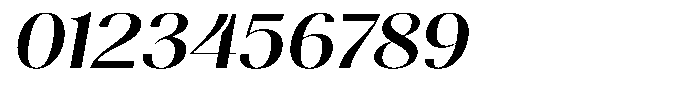 Gravontis Semi Bold Semi Expanded Italic Font OTHER CHARS