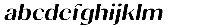 Gravontis Semi Bold Semi Expanded Italic FONT