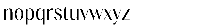 Gravontis Semi Condensed Font LOWERCASE