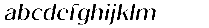 Gravontis Semi Expanded Italic FONT