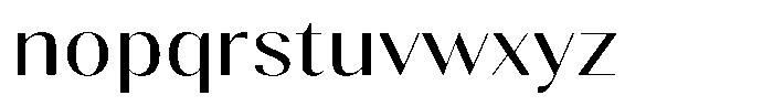 Gravontis Semi Expanded Font LOWERCASE