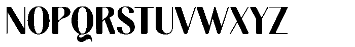 Gravontis Soft Black Semi Condensed Font UPPERCASE