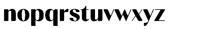 Gravontis Soft Black Font LOWERCASE