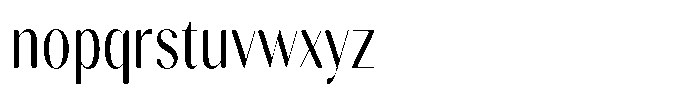 Gravontis Soft Condensed Font LOWERCASE