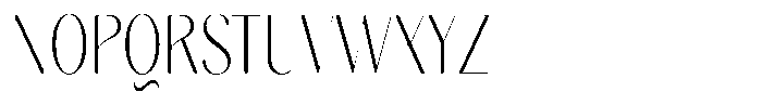 Gravontis Soft Extra Light Condensed Font UPPERCASE