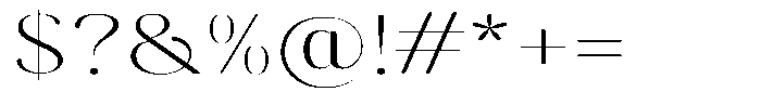 Gravontis Soft Extra Light Expanded Font OTHER CHARS