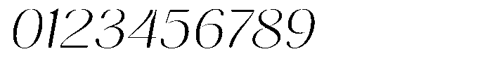 Gravontis Soft Extra Light Semi Expanded Italic Font OTHER CHARS