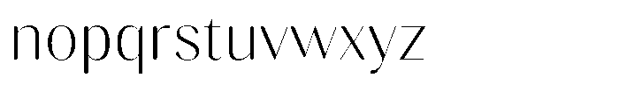 Gravontis Soft Extra Light Font LOWERCASE