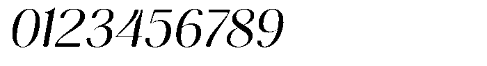 Gravontis Soft Italic Font OTHER CHARS