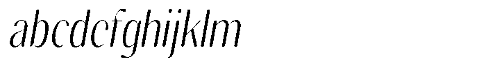 Gravontis Soft Light Condensed Italic FONT