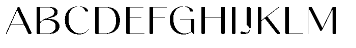 Gravontis Soft Light Expanded Font UPPERCASE
