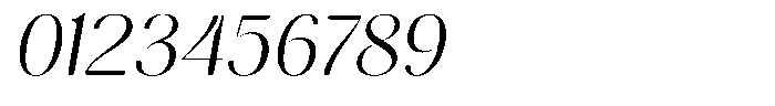 Gravontis Soft Light Italic Font OTHER CHARS