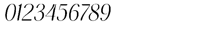 Gravontis Soft Light Semi Condensed Italic Font OTHER CHARS
