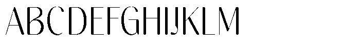 Gravontis Soft Light Semi Condensed Font UPPERCASE