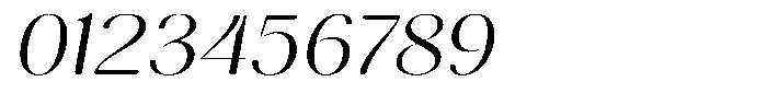 Gravontis Soft Light Semi Expanded Italic Font OTHER CHARS