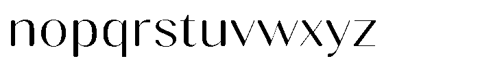 Gravontis Soft Light Semi Expanded Font LOWERCASE