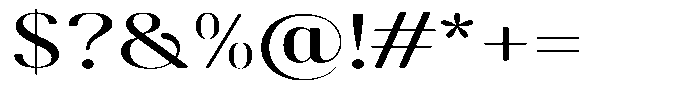 Gravontis Soft Medium Expanded Font OTHER CHARS