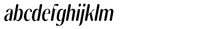 Gravontis Soft Semi Bold Condensed Italic FONT