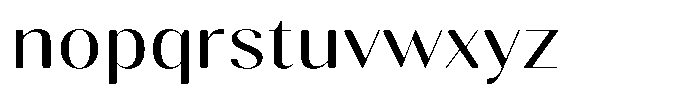 Gravontis Soft Semi Expanded Font LOWERCASE